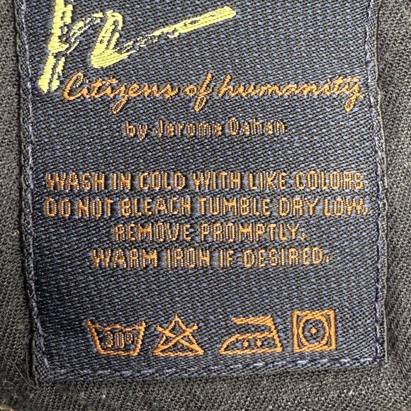 Women's CITIZENS OF HUMANITY Ingrid #002 Stretch Low Waist Flare Jeans | Size 29 - Picture 13 of 13